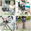 KDD Stroller Cup Holder with Phone Holder, 3-in-1 Removable Bottle Holder, 360 Degrees Rotation Drink Holder for Wheelchair, Stroller, Bike, Walker, Scooter, Bicycle, Uppababy, Bugaboo, Britax by TinyTreasures Baby Boutique