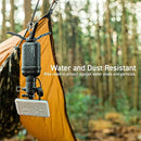 ELECOM NESTOUT Outdoor Camping LED Panel Flashlight w/Mini Tripod, Dimmable USB Powered LED Light, IP44 Water Dust Resistant, 30-1000 Lumen, Portable Lantern for NESTOUT Power Bank, Black (Flash-1) by CozyNest Decor