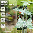 Anordsem Solar Lights Outdoor Decorations: Garden Stake Light Waterproof for Yard Decor Outside - LED Dragonfly Hummingbird Butterfly Lamp for Patio Pathway Home by GreenHaven Gardens