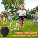 Bubble Machine Automatic Bubble Blower for Kids Toddlers Rechargeable Battery Portable Bubble Maker Electric Bubble Machine Auto Rotating 90°/360° Outdoor Toy for Birthday Party Wedding by TinyTreasures Baby Boutique