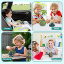 Gigilli Sensory Activity Ball Board with 24 Strings, Sensory Toys for Kids 5-7 8-12 with Autism ADHD, Calming Stress Relief Autism Toy, Kids Travel Essentials, Airplane Travel Toys for Toddlers 3-5 by TinyTreasures Baby Boutique