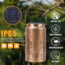 Hummingbird Solar Lanterns Outdoor Waterproof, Metal Hanging Lights Decorations for Garden Yard Lawn Patio, Unique Hummingbird Gifts for Women Mom Grandma Sister for Mother'Day Christmas by GreenHaven Gardens