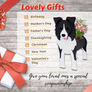 Border Collie Dog Planter Plant Pots,Cute Garden Dog Flower Planter,Dog Planters Birthday Gifts for Women,Office,Indoor/Outdoor Decor（9.45 * 5.94 * 13.39in） by GreenHaven Gardens