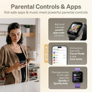 JrTrack 5 Kids Smart Watch by Cosmo | Best Kid-Safe Phone Watch | Precision Real-Time GPS Tracking | Call, Text, Activity, School Settings | Spotify Music | Parental Controls | SOS & Safety Alerts by TinyTreasures Baby Boutique