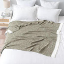 MIULEE Super Soft Throw Blanket for Couch, Olive Green Cozy Fluffy Warm Blankets Lightweight Knit Throw Blankets for Sofa, Bed, Chair, Living Room, Camping, Picnic, 60 x 80 inch by CozyNest Decor