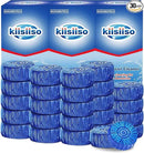 KIISIISO Automatic Toilet Bowl Cleaner Tablets，Bathroom Toilet Tank Cleaner，Blue Clean Bubbles,Strong Detergent Ability,Long-lasting 300 brushes,Mild Fresh Pine Scent(30 Pack) by CozyNest Decor