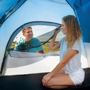 MOON LENCE Instant Pop Up Tent for 3-4 Person - Automatic Portable, Windproof for Camping, Hiking, Mountaineering by TinyTreasures Baby Boutique