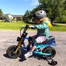 Kid Bike Helmets for Boys and Girls | Fit Head 51-54cm Circumference | CPSC & NTA-8776 Dual Certified | Multi-Sport Helmets with LED Lights, Magnetic Buckle, Detachable Visor by TinyTreasures Baby Boutique