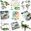 Science4you Scorpiobot Robotics Kit for Kids - Building Robot Toys for Kids 8-12 Year olds,161 Pieces, Stem Building Games, Gift for 8+ Year Olds Boys and Girls by TinyTreasures Baby Boutique