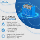 Shelly 1 Mini Gen4 | Wi-Fi, Zigbee & Matter Smart Relay Switch with Dry Contacts, 1-Channel 8A | Home Automation | Alexa, SmartThings, Google Home, Apple HomeKit Compatible | Garage Door Opener by GreenHaven Gardens