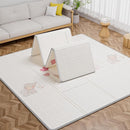 Baby Play Mat, 59x59 Inch Foldable Play Mats for Babies and Toddlers, Waterproof & Anti-Slip Reversible Portable Baby Floor Crawling Mat Foam Playmat for Tummy Time by TinyTreasures Baby Boutique
