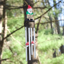 Funny Gnome Wind Chime for Garden or Porch – Peeved Garden Gnome Holding 'Go Away' Sign – Outdoor Yard Décor with Stainless Steel Tubes & Resin Mushroom Strikers – Hilarious Gift Idea by CozyNest Decor