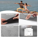 UMINEUX Yoga Mat Extra Thick 1/3'' & 2/5" Non Slip Yoga Mats for Women Eco Friendly TPE Fitness Exercise Mat with Carrying Sling & Storage Bag by TinyTreasures Baby Boutique