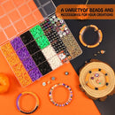 Redtwo 3000 Pcs Halloween Clay Beads for Bracelet Making Kit, Halloween Decorations Charms Jewelry Making, DIY Crafts for Gifts Party Favors by TinyTreasures Baby Boutique