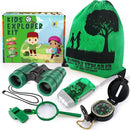 ESSENSON Kids Explorer Kit - Adventure Kit for Kids, Outdoor Explorer Kit with Binoculars, Summer Outdoor Toys for Kids Ages 4-8 by TinyTreasures Baby Boutique