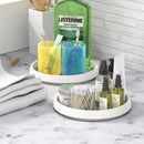 Simple Houseware 10-Inch Lazy Susan Spice Organizer Rotating Tray, 4-Pack by CozyNest Decor