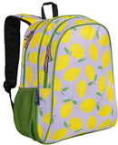 Wildkin 15-inch Kids Backpack – Durable, Padded, Adjustable for School & Travel - Lilac Lemonade by TinyTreasures Baby Boutique