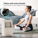 Evaporative Humidifier for Bedroom, 2.11Gal/8L Quiet Humidifiers Large Room with SleepyTime, Aroma Diffuser, 6 Speeds, Top Fill, No White Dust, Auto Off Humidifier for Baby Nursery Home Office by TinyTreasures Baby Boutique