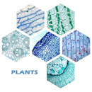 Prolee 200 Packs Microscope Slides, 100 Plants & 100 Animal Tissues Includes Labels and Case for Biological Science Education by TinyTreasures Baby Boutique