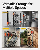 monTEK Automatic Lift EBike Rack – Fits 24-29" Tires, Heavy-Duty Vertical Wall Rack for Bicycles (Up to 71 lbs) - Effortless Lifting, Easy Install - Space-Saving Storage for Garage, Shed, BO by GreenHaven Gardens
