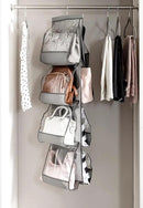 SNSLXH Closet Clear Handbag Organizer by CozyNest Decor