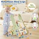 Baby Push Walker for Baby Boy 6-12 Months, Wooden Baby Walker Push Toy, Learning to Walk, Baby Walkers for Girls, Montessori Walker Toy with Wheels by TinyTreasures Baby Boutique