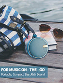 INSMY C12 IPX7 Waterproof Shower Bluetooth Speaker, Portable Small Speaker, Speakers Bluetooth Wireless Loud Clear Sound Support TF CSuard ction Cup for Outdoor Kayak Canoe Beach Gift (Navy) by TinyTreasures Baby Boutique