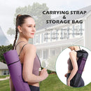 UMINEUX Yoga Mat Extra Thick 1/3'' & 2/5" Non Slip Yoga Mats for Women Eco Friendly TPE Fitness Exercise Mat with Carrying Sling & Storage Bag by TinyTreasures Baby Boutique