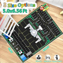 Kids Rug, Road Carpet for Kids with Combined City Road Traffic System, Car Rug and Airport Play Mat, 5x7 Ft Children’s Play Rugs for Playroom, Children’s City Traffic Map Fun Car Mat,Non-Slip by CozyNest Decor