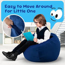 Hobestluk Bean Bag Chairs 2.5FT Bean Bag Chair with Memory Foam Filled & Machine Washable Cover,Beanbag Chair, Small Bean Bag Chairs for Playroom, Living Room, Bedroom by CozyNest Decor