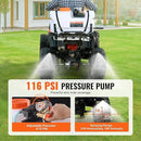 VEVOR ATV Spot Sprayer, 15.9 Gal/60L ATV/UTV Broadcast With Nozzle Boom, 12 V Pump With Water Tank, 1.9 GPM Flow Rate, Adjustable 0-72 PSI, 20FT Hose, Weed Sprayer for Garden, Farm by GreenHaven Gardens