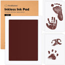 1-Pack Inkless Baby Hand and Footprint Kit - Mess Free Ink Pad for Newborn Keepsake, Dog Nose & Paw Print Kit, Clean Touch Ink Pad for Baby Hand & Footprints, Ideal New Mom Gifts(Auburn, Jumbo) by TinyTreasures Baby Boutique