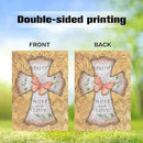11 Pcs Christian Garden Flag Cross Yard Flags for All Season Christian Welcome Large 28 x 40 Inch Flags Double Sided Print Vertical House Flags Decorations for Home Outdoor Lawn by GreenHaven Gardens