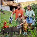 Raised Garden Bed with Legs Planters for Large planters Outdoor Plants Elevated Plastic Garden Planter Boxes Plant pots for Patio Backyard Porch Deck to Planting Flowers Vegetables and Herbs by GreenHaven Gardens