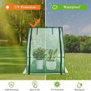 U'Artlines Portable Mini Greenhouse Small Green House with Waterproof Pad 36x36x42 Inch Plant Cover Tent for Garden Small Plants Indoor Outdoor, Green PE by GreenHaven Gardens