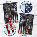 FLAGWIX Christian American Flag, God Bless America Flag - 4th of July, Independence Day Decorations for Home, Garden, 30x40 House Flag - USA Flags Premium Polyester, Decorative Indoor Outdoor Flag by GreenHaven Gardens