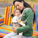 Joie Savvy Baby Carrier – Ergonomic, Adjustable Baby Carrier with 4 Carry Positions, Padded Shoulder Straps and Lumbar Support (Sandstone) by TinyTreasures Baby Boutique