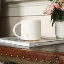 COLLECTIVE HOME - Monogram Ceramic Mugs, 15 oz Golden Initial Coffee Cups, Elegant Alphabet Tea Mugs, Elegant Personalized Mug with Gift Box, Luxurious Cups for Office and Home (s) by CozyNest Decor