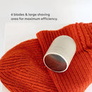 Steamery Fabric Shaver Pilo 2, Removes Lint and Pilling from Clothes and Textiles, Rechargeable Lint Remover with USB, Beige by CozyNest Decor