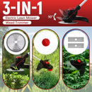 ALSO GO 20V Weed Wacker Cordless, 14" Weed Eater Battery Powered, 500W Brushless Motor, 4.0Ah Battery, 18000RPM, Lightweight Lawn Edger Grass Trimmer for Lawn Garden Yard by GreenHaven Gardens