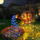 Solar Garden Lights Outdoor, Solar Watering Can Lights Garden Decor Gifts for Grandma Mom, Sun Moon Waterproof Hanging Lantern with String Lights, Yard Decoration for Patio Porch Lawn Backyard Pathway by GreenHaven Gardens