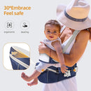 Baby Hip Seat Carrier, Ergonomic Waist Stool for Child Infant with Adjustable Strap Pocket Soft Base, Baby Hip Carrier for Newborns & Toddlers by TinyTreasures Baby Boutique