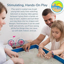 Classic Sand and Play Sand for Sandbox, Table, Therapy, and Outdoor Use, 40 lb. Bag, Natural, Non-Toxic, Wet Castle Building for Creativity and Stimulates Sensory Skills by GreenHaven Gardens