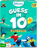 Skillmatics Guess in 10 Sports, Perfect for Boys, Girls, Kids, and Families Who Love Card Games, Toys, Travel Games, Gifts for Ages 6, 7, 8, 9 and Up by TinyTreasures Baby Boutique
