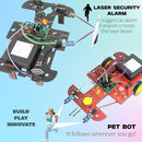 ButterflyEdufields 40in1 STEM Robotics Kits for Kids 8-12 Years | DIY Robots Projects for Kids with Electronics Board & Sensors | Best Educational Homeschooling Gift for 8 10 12 Years | 100+ Parts by TinyTreasures Baby Boutique