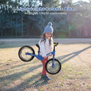 14" Kids Balance Bike for 3,4,5,6 Year Old Boys and Girls, Air Tires with Magnesium Alloy Frame, Lightweight No Pedal Toddler Training Bicycle by TinyTreasures Baby Boutique