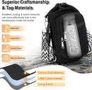 Water Bottle Carrier Bag with Strap, Water Bottle Holder Crossbody Bags for Women Men for Walking, Hiking,Cycling by TinyTreasures Baby Boutique