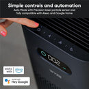 Wyze Air Purifier with Allergen Filter(Standard), for Home Large Room, HEPA 13, 21db Quiet Sleep Mode, 550 sq ft, Remove 99.97% Pet Hair, Pollen, Dust, Dander, Smoke, Smart WiFi Alexa Google, Black by TinyTreasures Baby Boutique