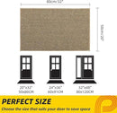 JSEI Dirt Trapper Door Mat 20"x32" Non-Slip Washable Entrance Mat, Dog Doormats, Absorbent & Fade-Resistant Floor Mats, Low Profile Welcome Mats for Entryway, Front Door, and Inside Entrance, Beige by CozyNest Decor