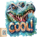 Wooden Puzzles for Adults, Cool Crocodile Jigsaw Puzzles 200 Pieces Animal Unique Shaped Wood Cut Puzzle Gifts for Adults and Kids, Family Puzzle Games by TinyTreasures Baby Boutique